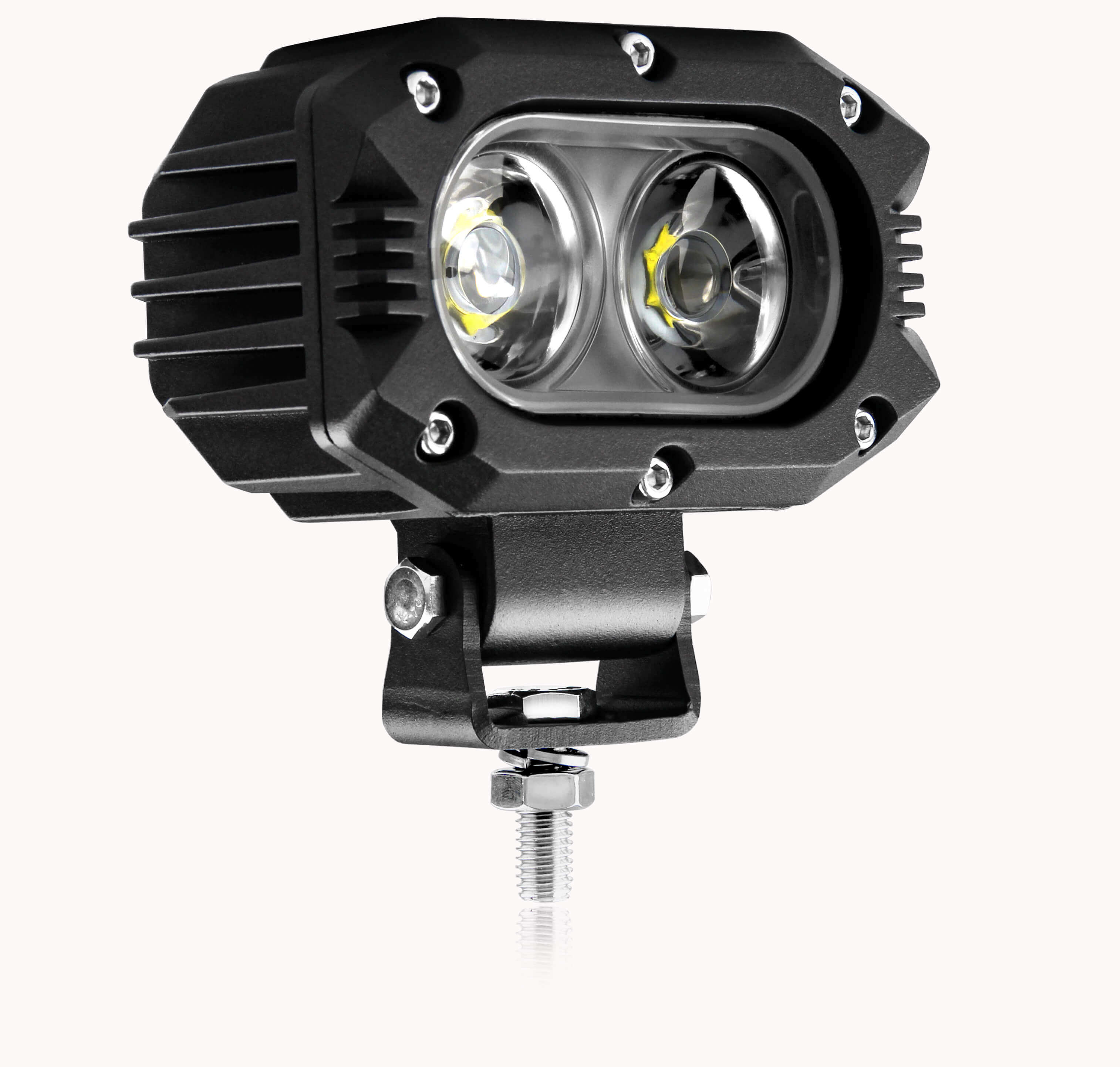 Luzes auxiliares LED de alta intensidade para jipe ​​e motocicleta JG-914Z