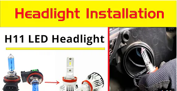 Como instalar a lâmpada do farol de LED H11